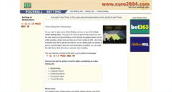 Desktop Screenshot of euro2004.com