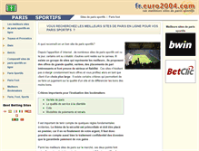 Tablet Screenshot of fr.euro2004.com