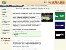 Tablet Screenshot of es.euro2004.com